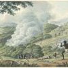 Using fire to hunt Kangaroos - Joseph Lycett, courtesy National Library